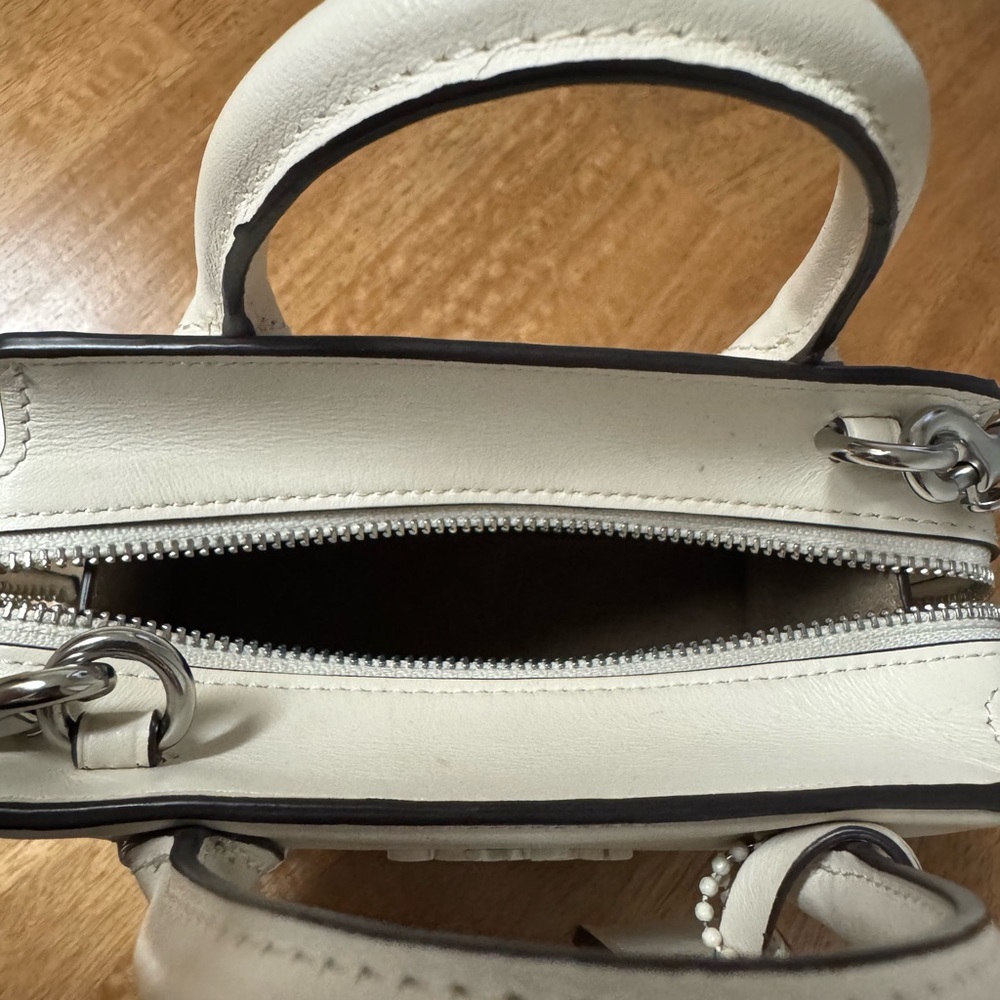 Coach Mini Andrea CarryAll Cream and Tan Set - Picture 4 of 5